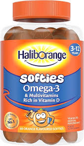 Vitamins & Supplements, HALOBORAGE OMEGA-3 (3-12) 30S